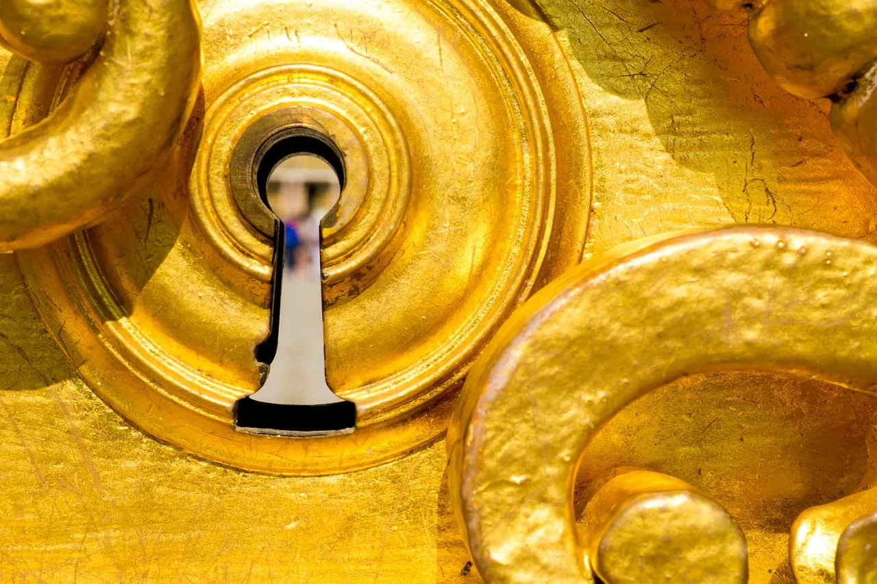 lock, gold, versailles, door, grid, portal, design, metal, accessibility, entry, golden, opened, enter, keys, palace, access